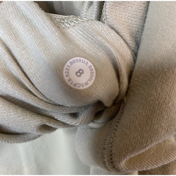 Lululemon Beige Soft Light Weight jogger pants size 8 - Picture 3 of 6